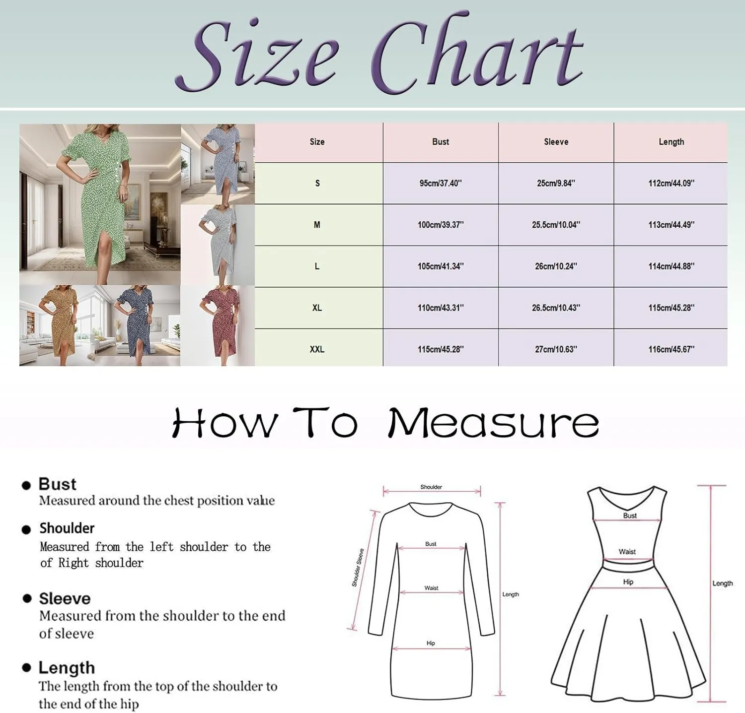 Beach Dresses for Women 2024 Vacation Trendy Elegant V Neck Floral Sundress High-Low Hem Flowy Midi Dress