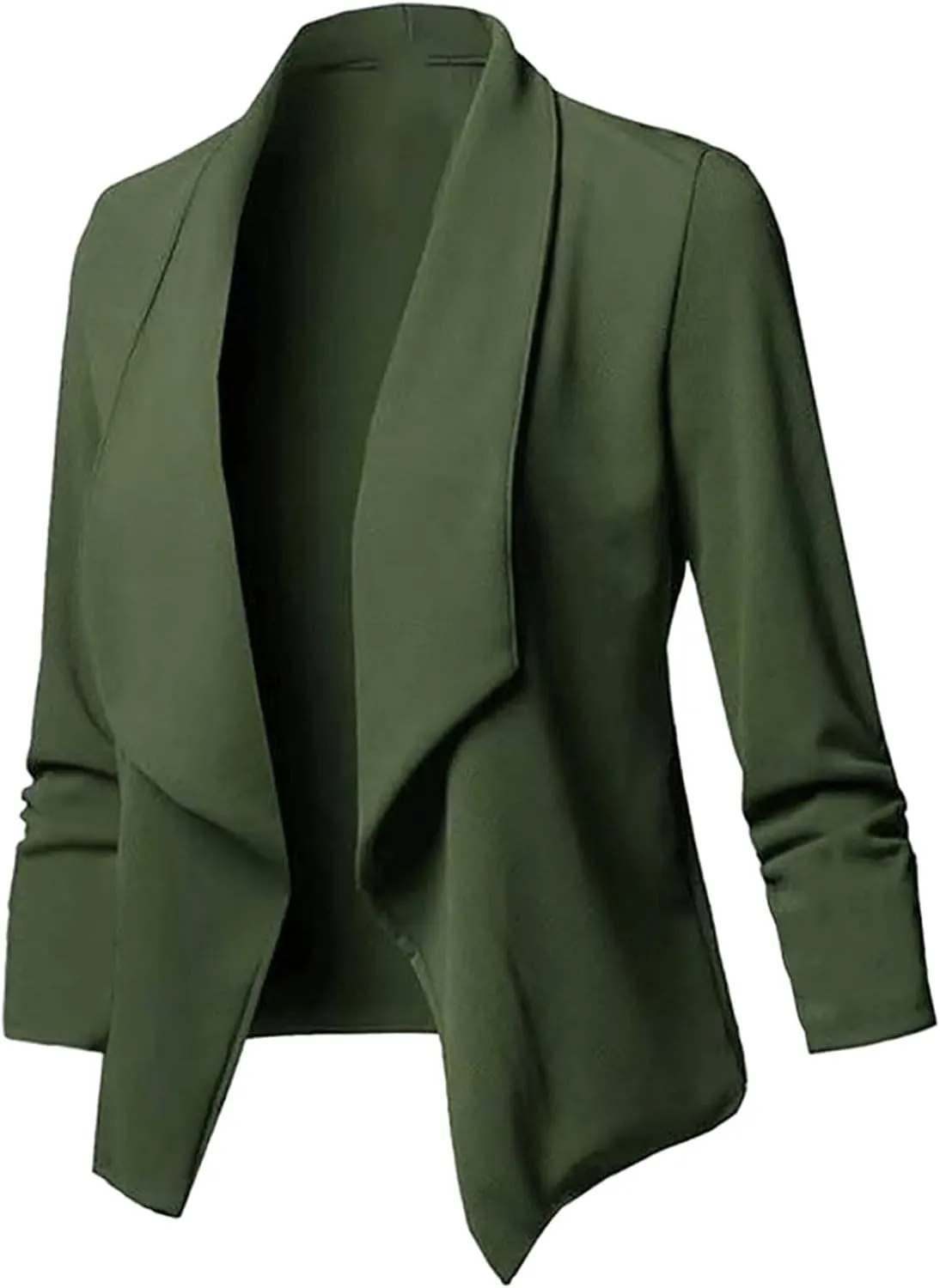 Blazers for Women 2025 Business Casual Office Work Suit Lightweight Elegant 3/4 Sleeve Lapel Blazer Summer Jacket Tops