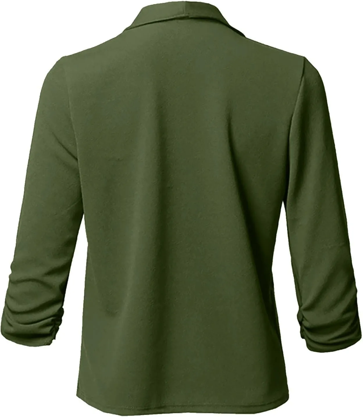 Blazers for Women 2025 Business Casual Office Work Suit Lightweight Elegant 3/4 Sleeve Lapel Blazer Summer Jacket Tops