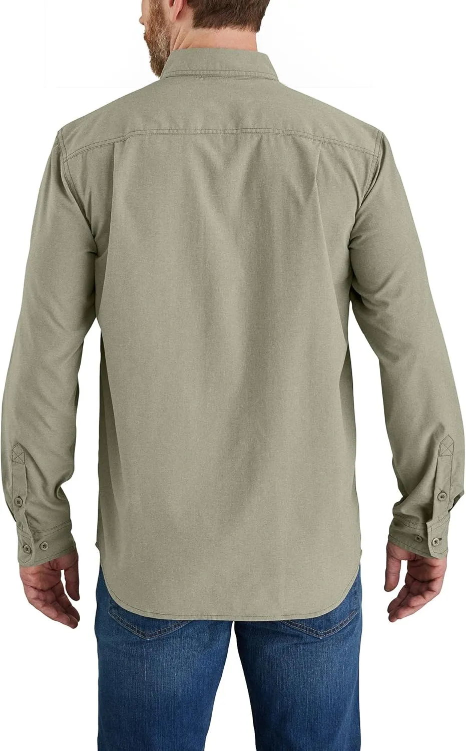 Carhartt Men's Force Relaxed Fit Lightweight Long Sleeve Shirt