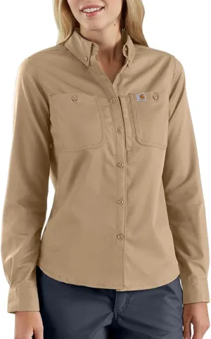 Carhartt Women's Rugged Professional Long Sleeve Shirt