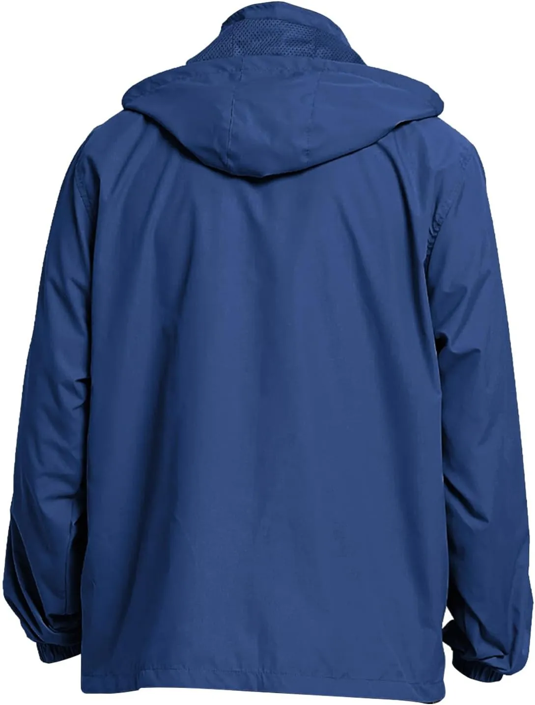 Casual Jacket for Men Lightweight Softshell Jacket Windbreak Waterproof Raincoat Travel Hiking Coat with Removable Hood