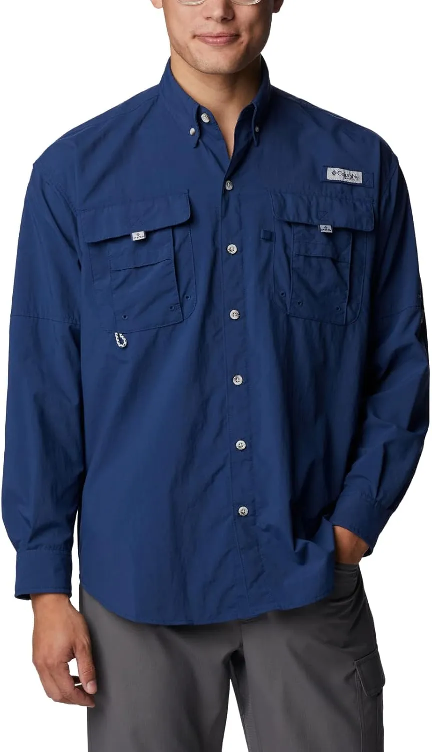 Columbia Men's Discontinued PFG Bahama II Long Sleeve Shirt