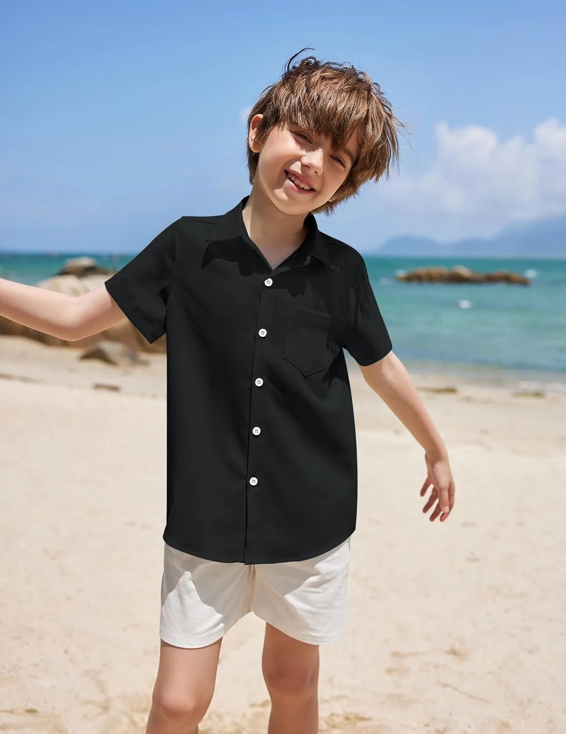 COOFANDY Men's Summer Beach Hawaiian Tropical Shirt Casual Short Sleeve Shirt