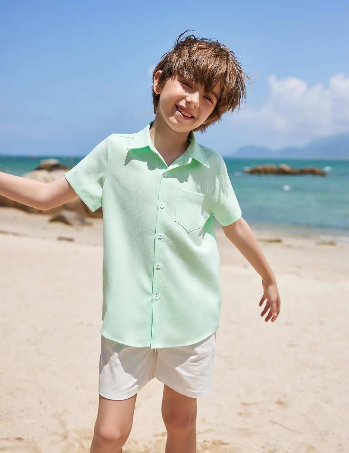 COOFANDY Men's Summer Beach Hawaiian Tropical Shirt Casual Short Sleeve Shirt