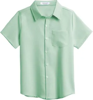 COOFANDY Men's Summer Beach Hawaiian Tropical Shirt Casual Short Sleeve Shirt