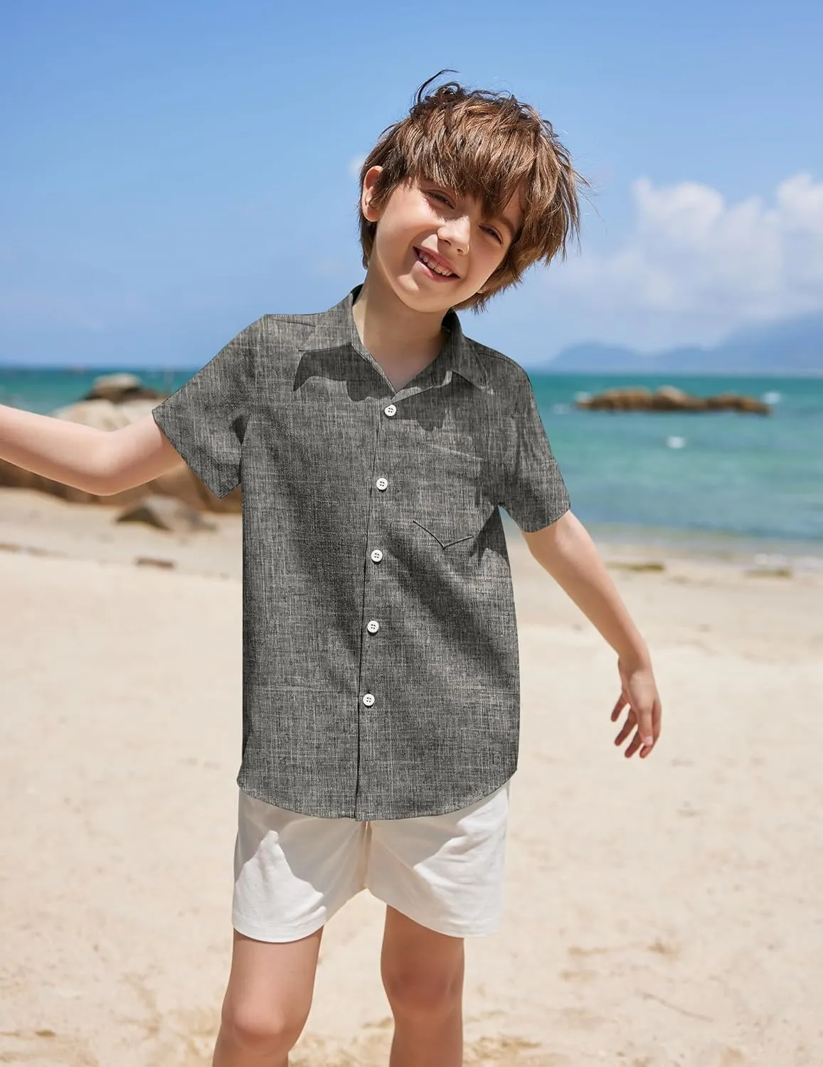 COOFANDY Men's Summer Beach Hawaiian Tropical Shirt Casual Short Sleeve Shirt