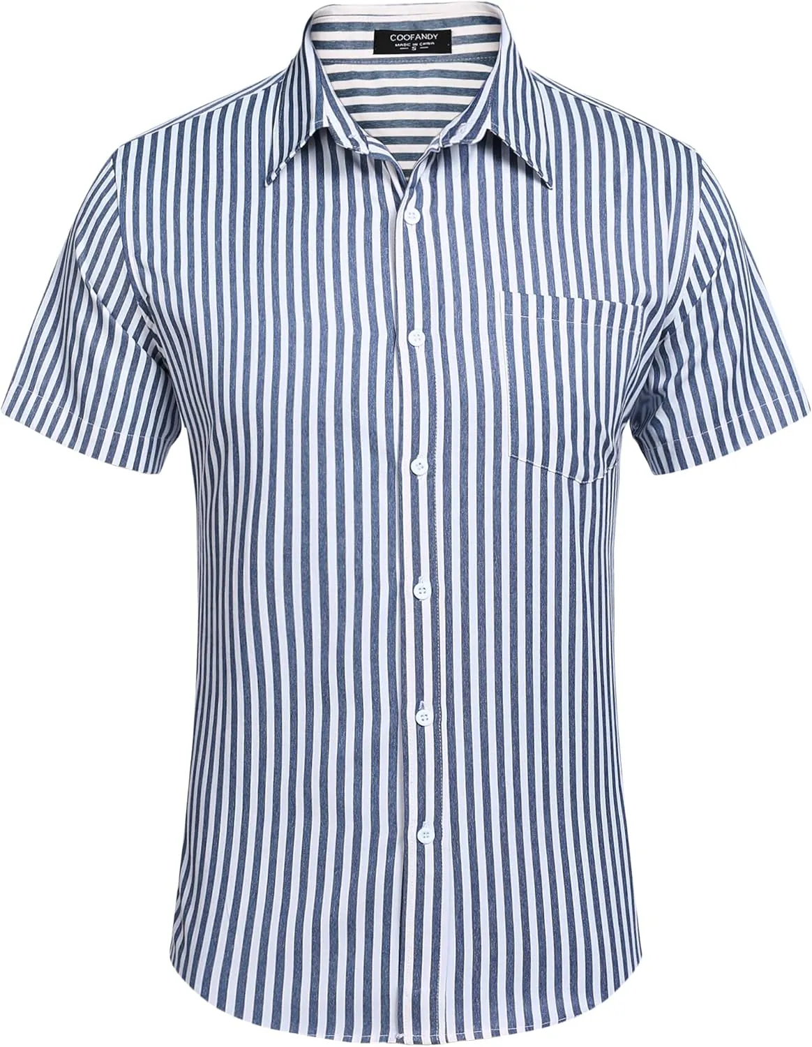 COOFANDY Men's Summer Beach Hawaiian Tropical Shirt Casual Short Sleeve Shirt