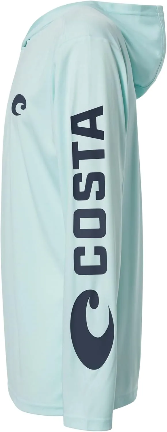 Costa Del Mar Men's Technical Hood Long Sleeve Shirt