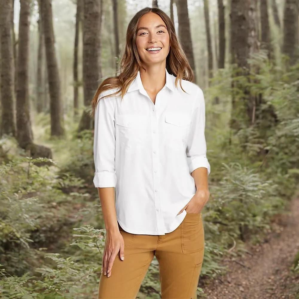 Eddie Bauer Women's Departure 2.0 Long-Sleeve Shirt
