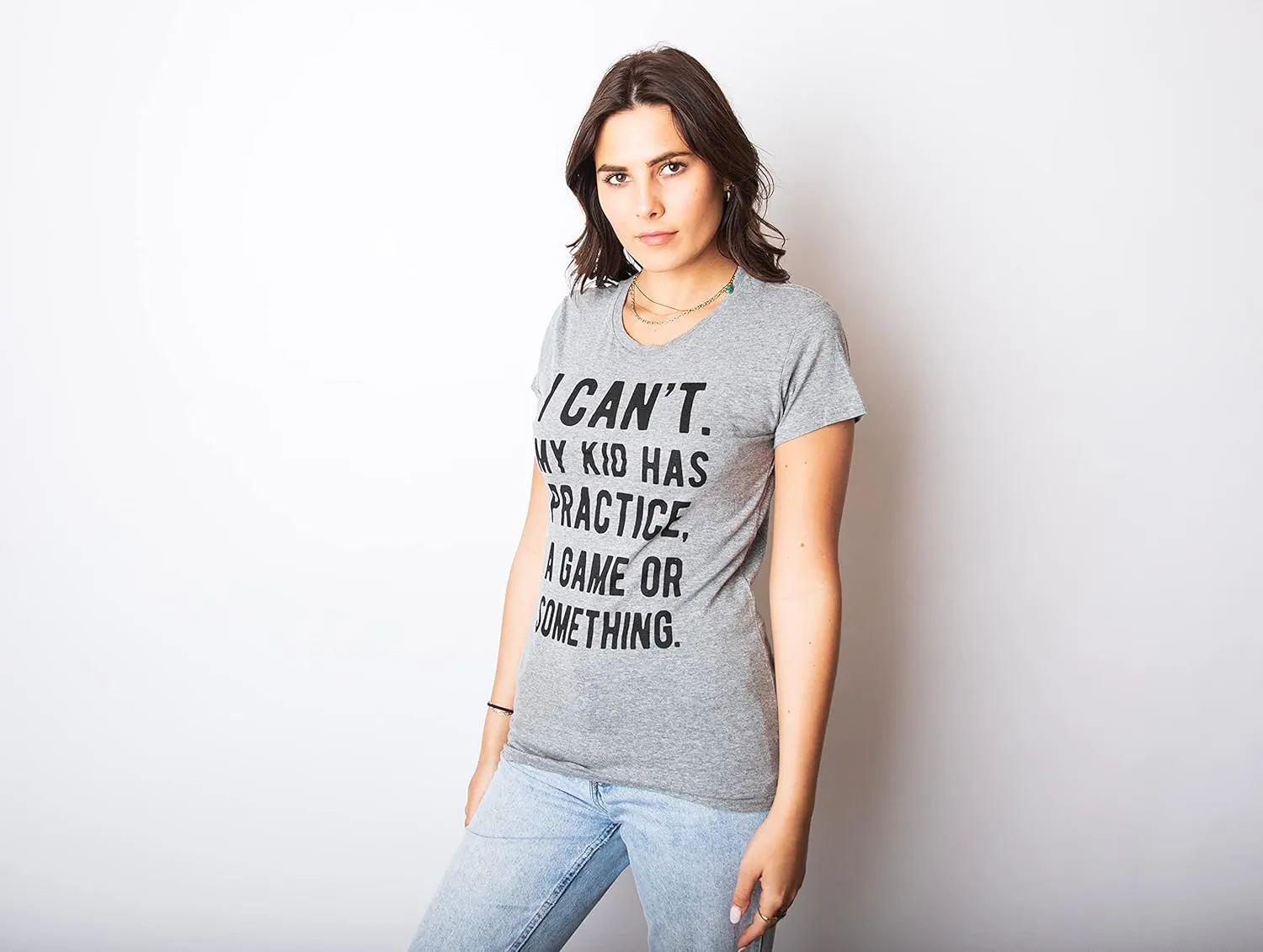 Funny Parenting T Shirt - I Cant My Kid Has Practice A Game Or Something Tee - Sarcastic T-Shirt for Mom and Dad