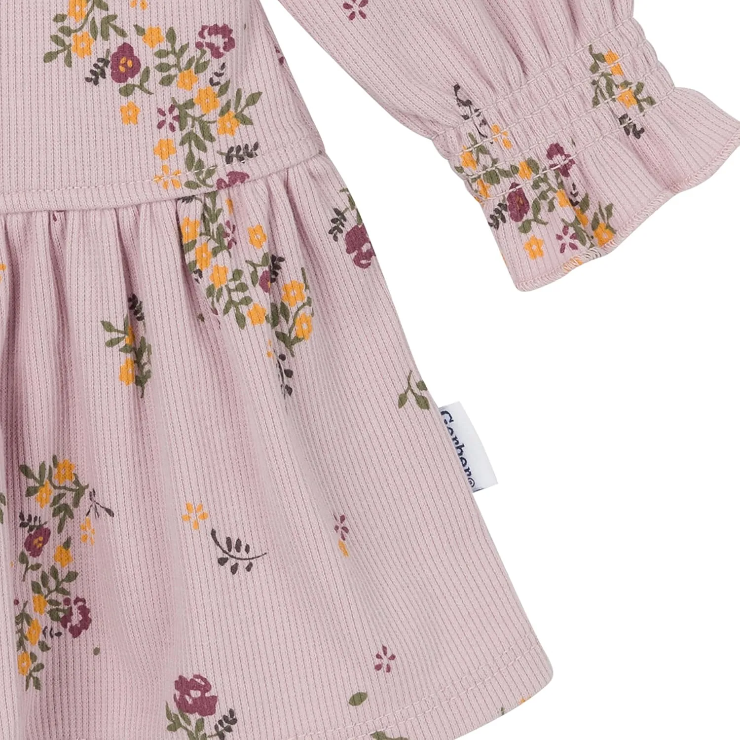 Gerber Baby Girls' Long-Sleeve Dress