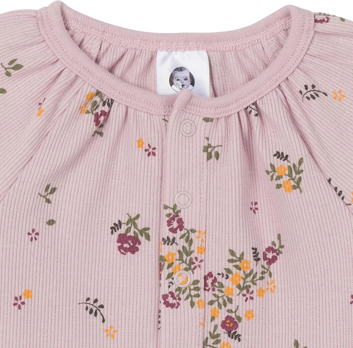 Gerber Baby Girls' Long-Sleeve Dress