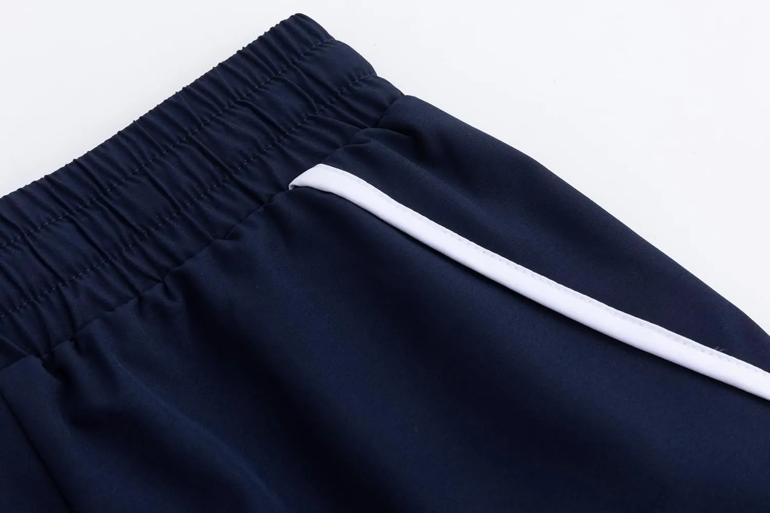 Girls Quick-Dry Sports Shorts Elastic Waistband Drawstring Built-in Liner Lightweight Athletic Running