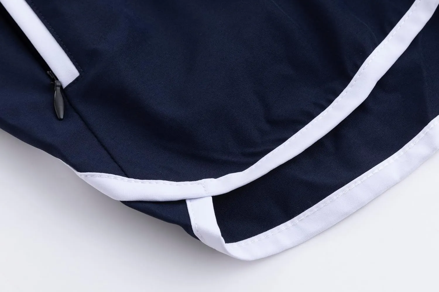 Girls Quick-Dry Sports Shorts Elastic Waistband Drawstring Built-in Liner Lightweight Athletic Running