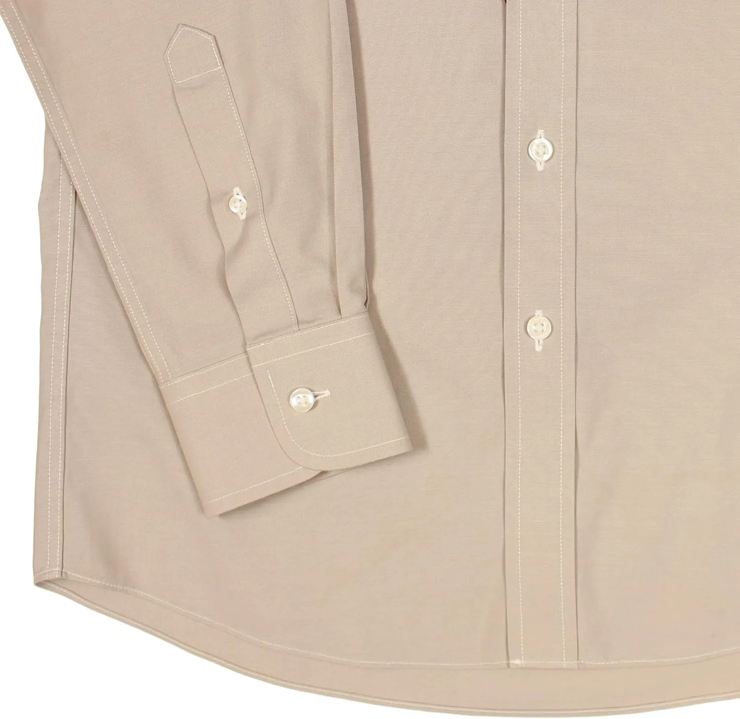 Gold Label Men's Slim Fit Non-Iron Point Collar Long Sleeve Dress Shirt with Pocket