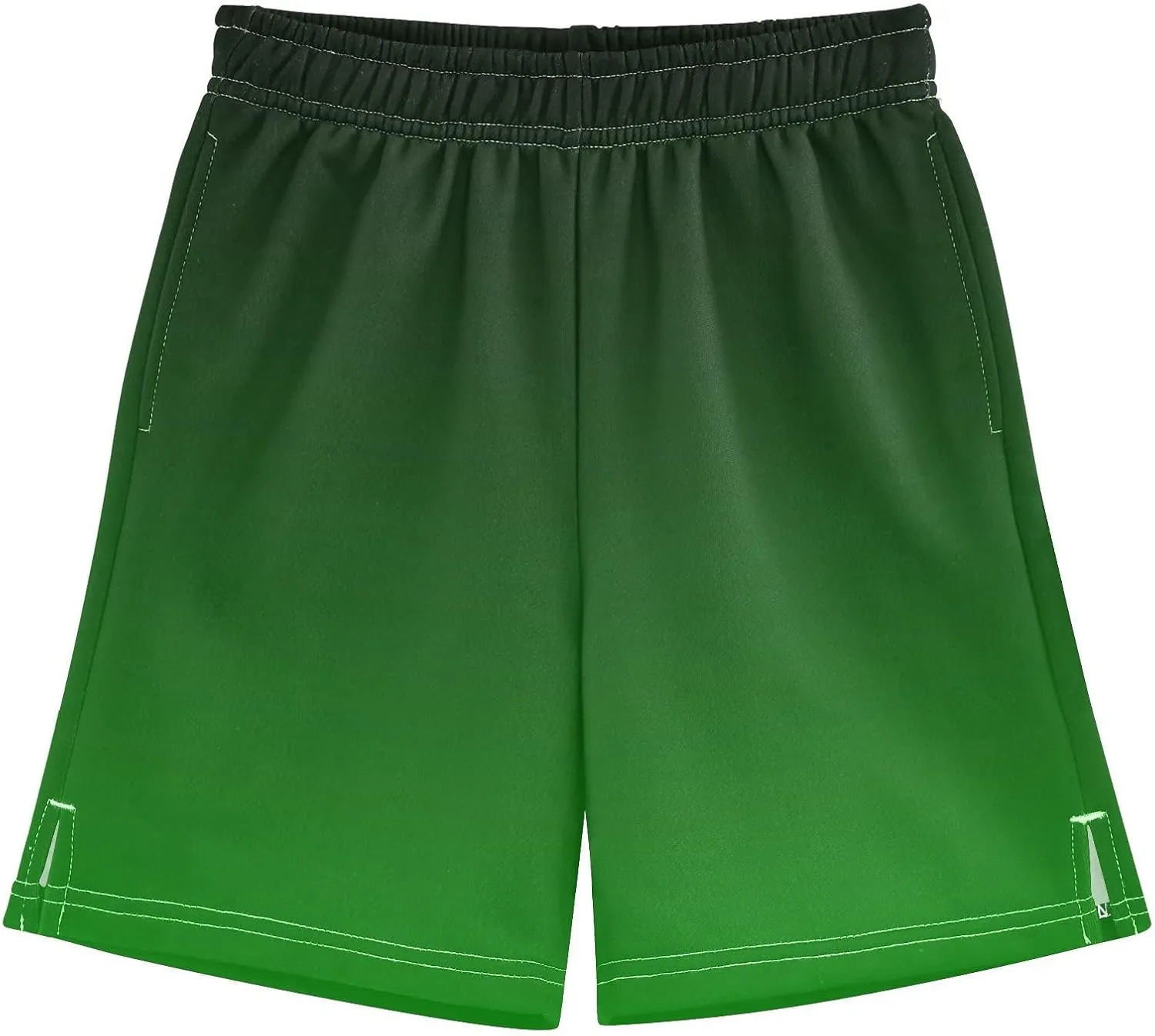Gradient Boys Athletic Shorts Lightweight Kids Active Sports Shorts with Pockets