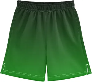 Gradient Boys Athletic Shorts Lightweight Kids Active Sports Shorts with Pockets
