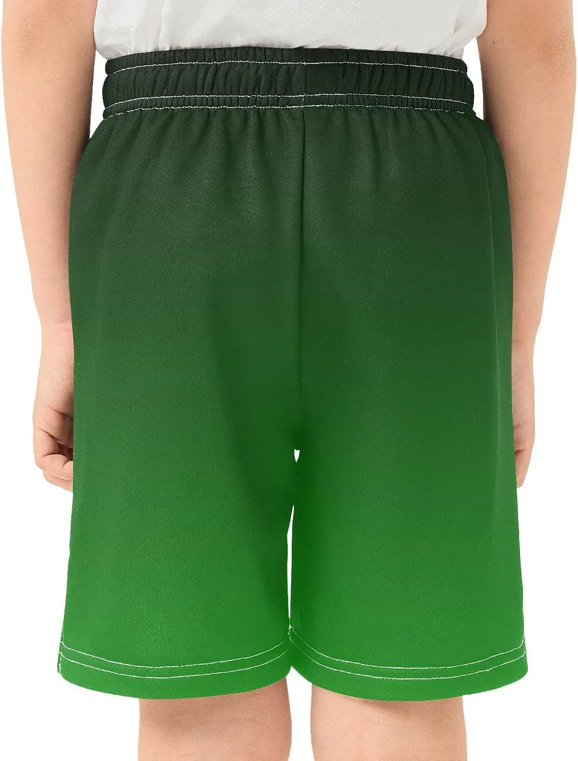 Gradient Boys Athletic Shorts Lightweight Kids Active Sports Shorts with Pockets