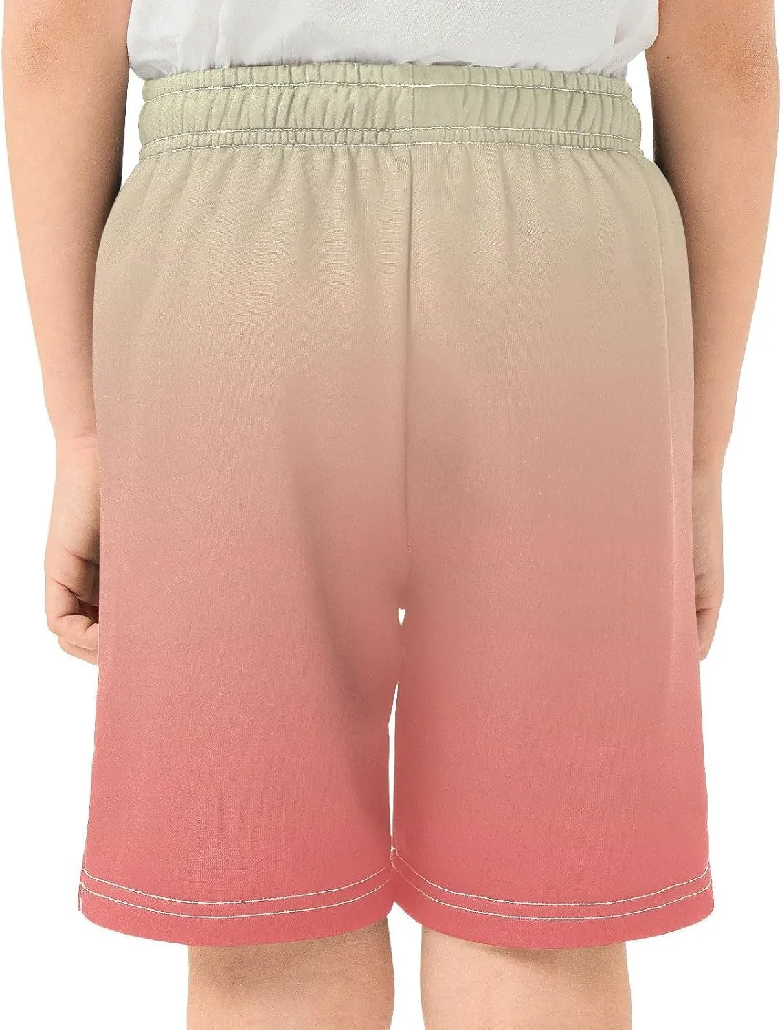Gradient Boys Athletic Shorts Lightweight Kids Active Sports Shorts with Pockets