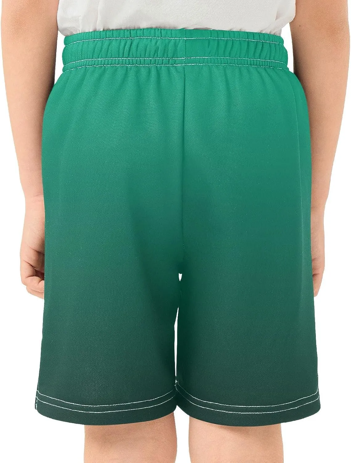 Gradient Boys Athletic Shorts Lightweight Kids Active Sports Shorts with Pockets