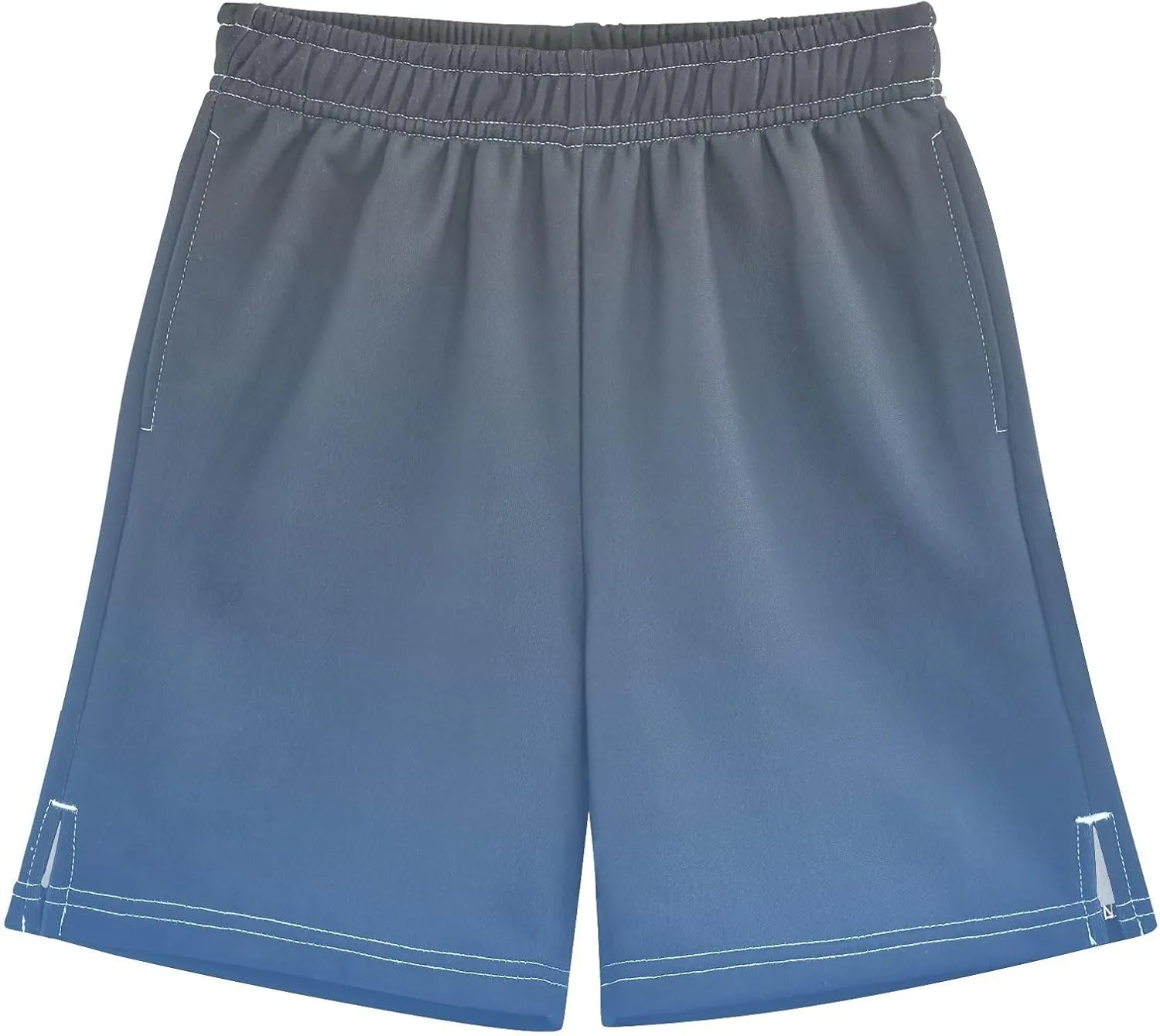 Gradient Boys Athletic Shorts Quick Dry Active Sports Shorts with Pockets for Kids