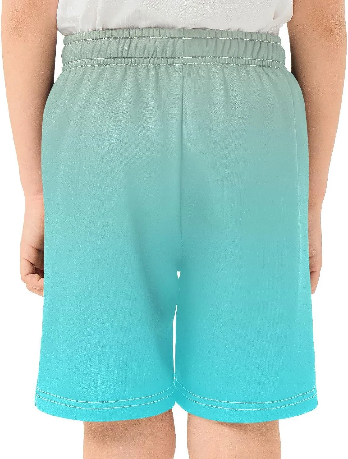 Gradient Boys Athletic Shorts Quick Dry Active Sports Shorts with Pockets for Kids