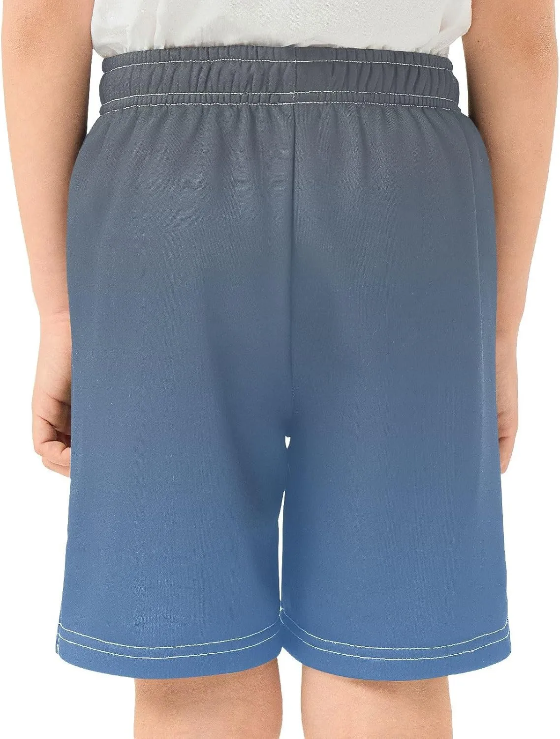 Gradient Boys Athletic Shorts Quick Dry Active Sports Shorts with Pockets for Kids