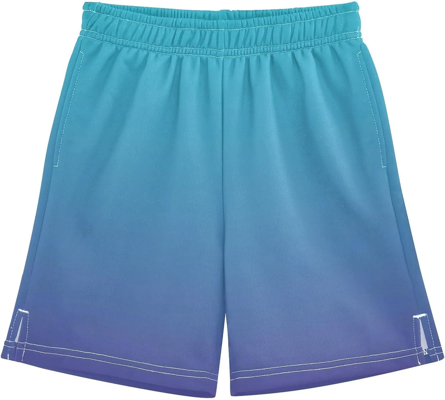 Gradient Boys Athletic Shorts Quick Dry Active Sports Shorts with Pockets for Kids