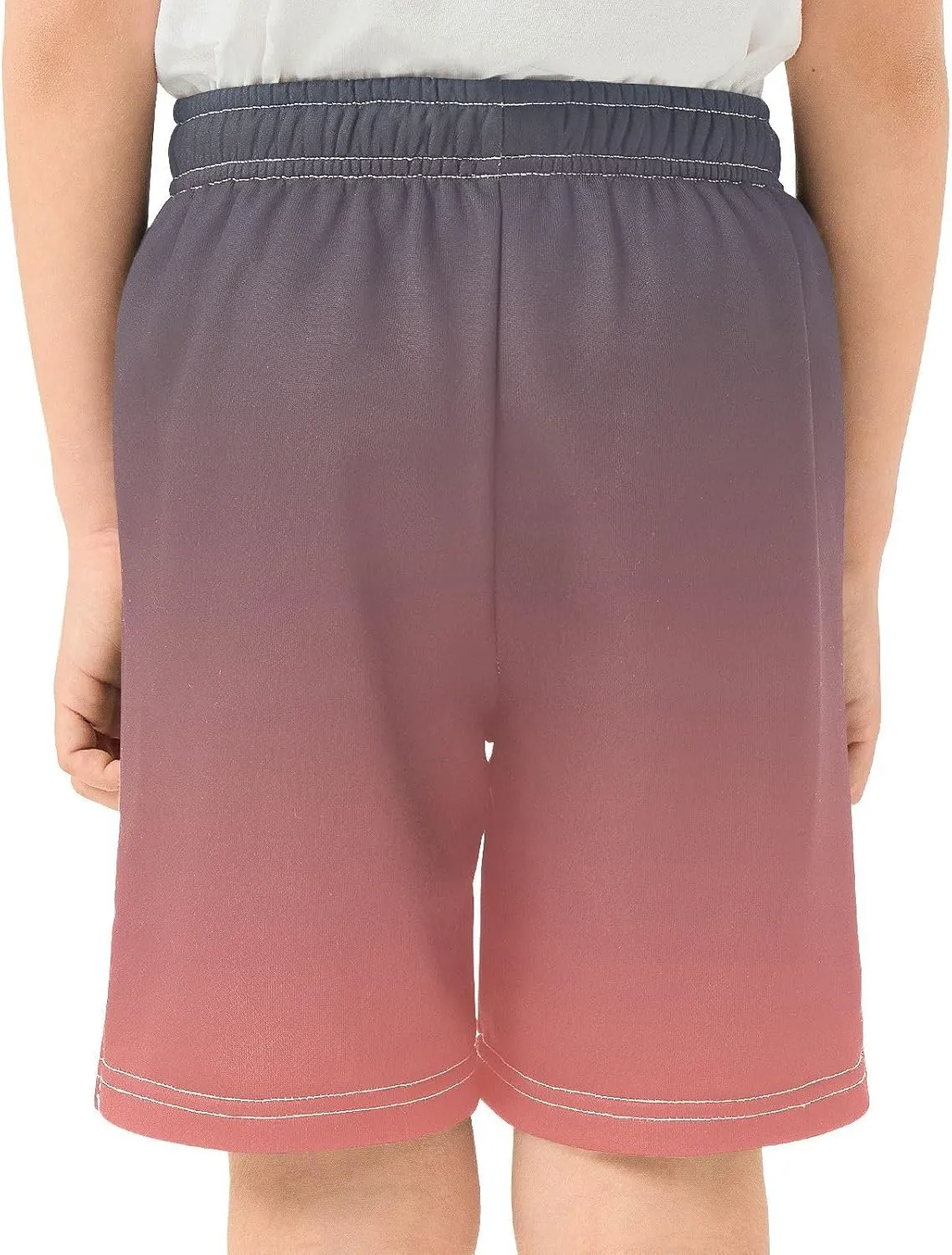 Gradient Boys Athletic Shorts Quick Dry Active Sports Shorts with Pockets for Kids