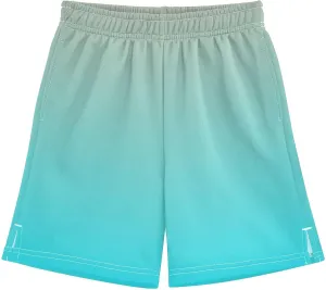 Gradient Boys Athletic Shorts Quick Dry Active Sports Shorts with Pockets for Kids