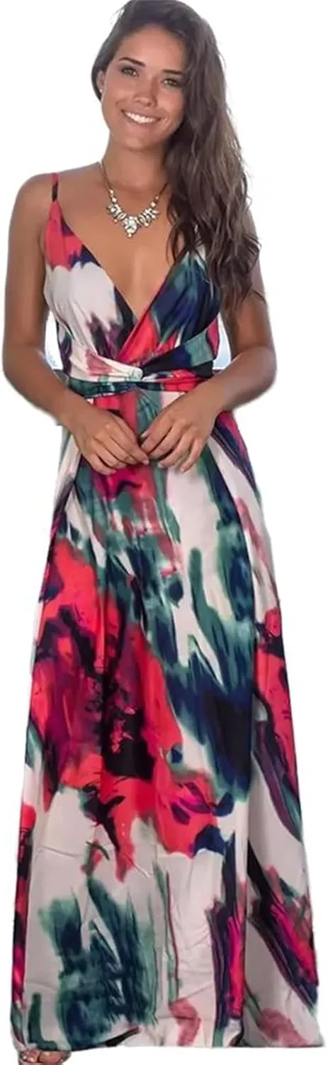 GUOYUXIAO Women's Sleeveless Dress Beachwear Strapless Skirt