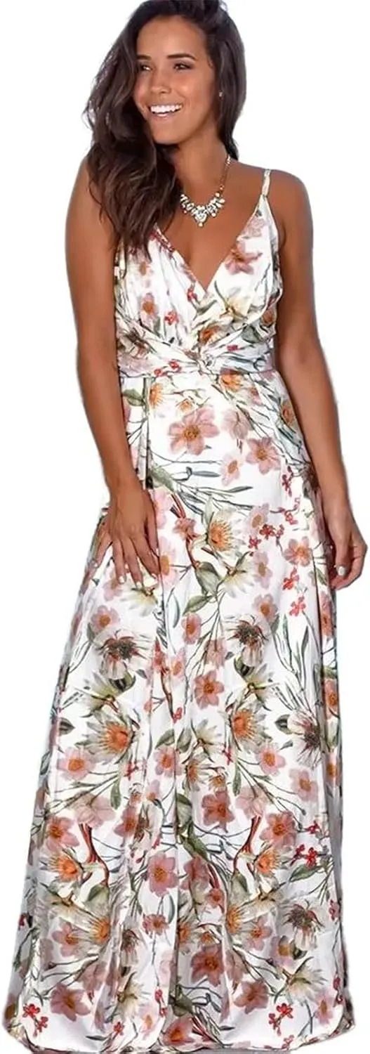 GUOYUXIAO Women's Sleeveless Dress Beachwear Strapless Skirt