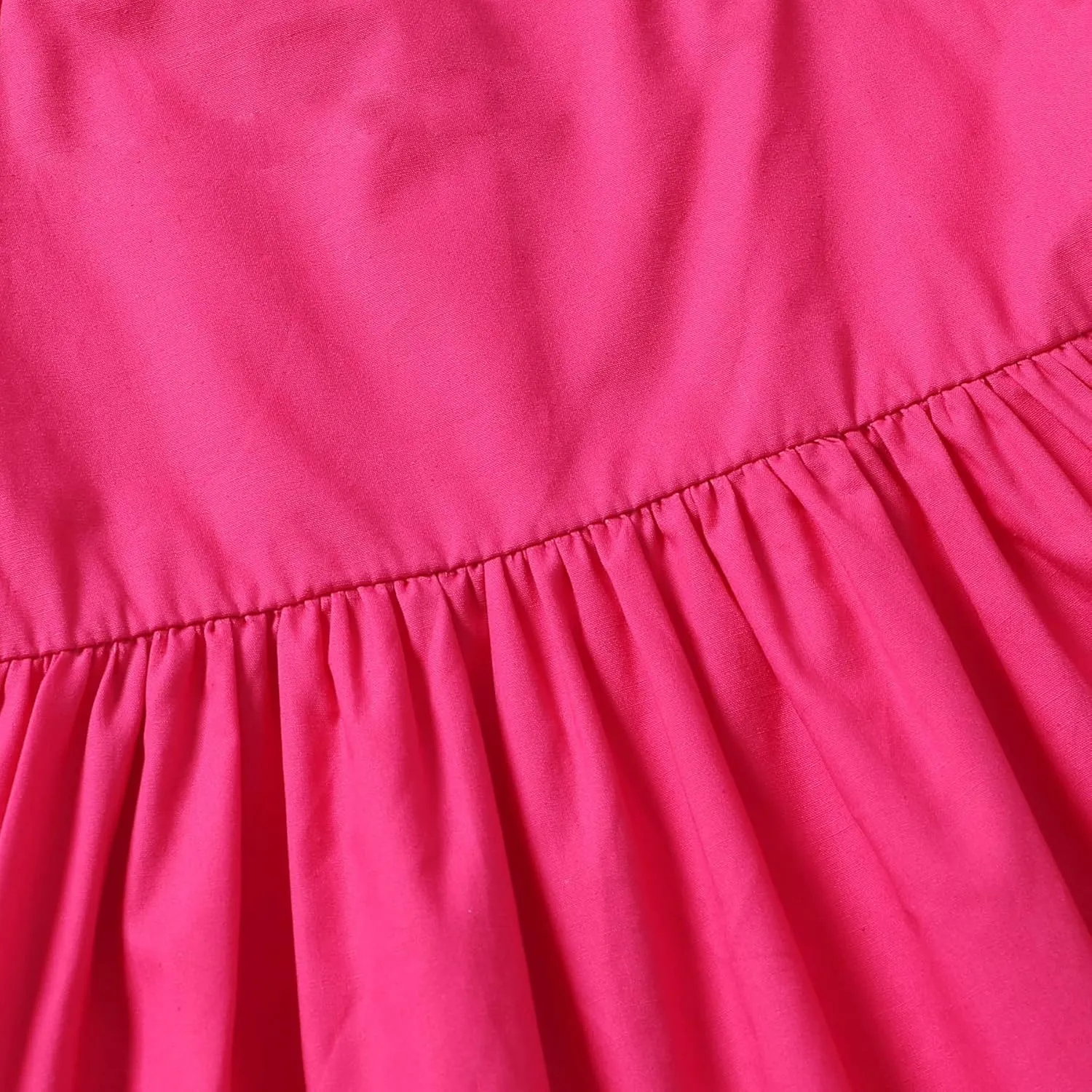 Happy Town 1-6 Years Toddler Baby Girls Summer Button Strap Dress Princess Sundress