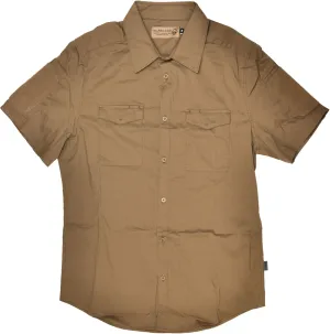 Hazard 4 Men's Mechanic Collar Stretch Work Short Sleeve Shirt