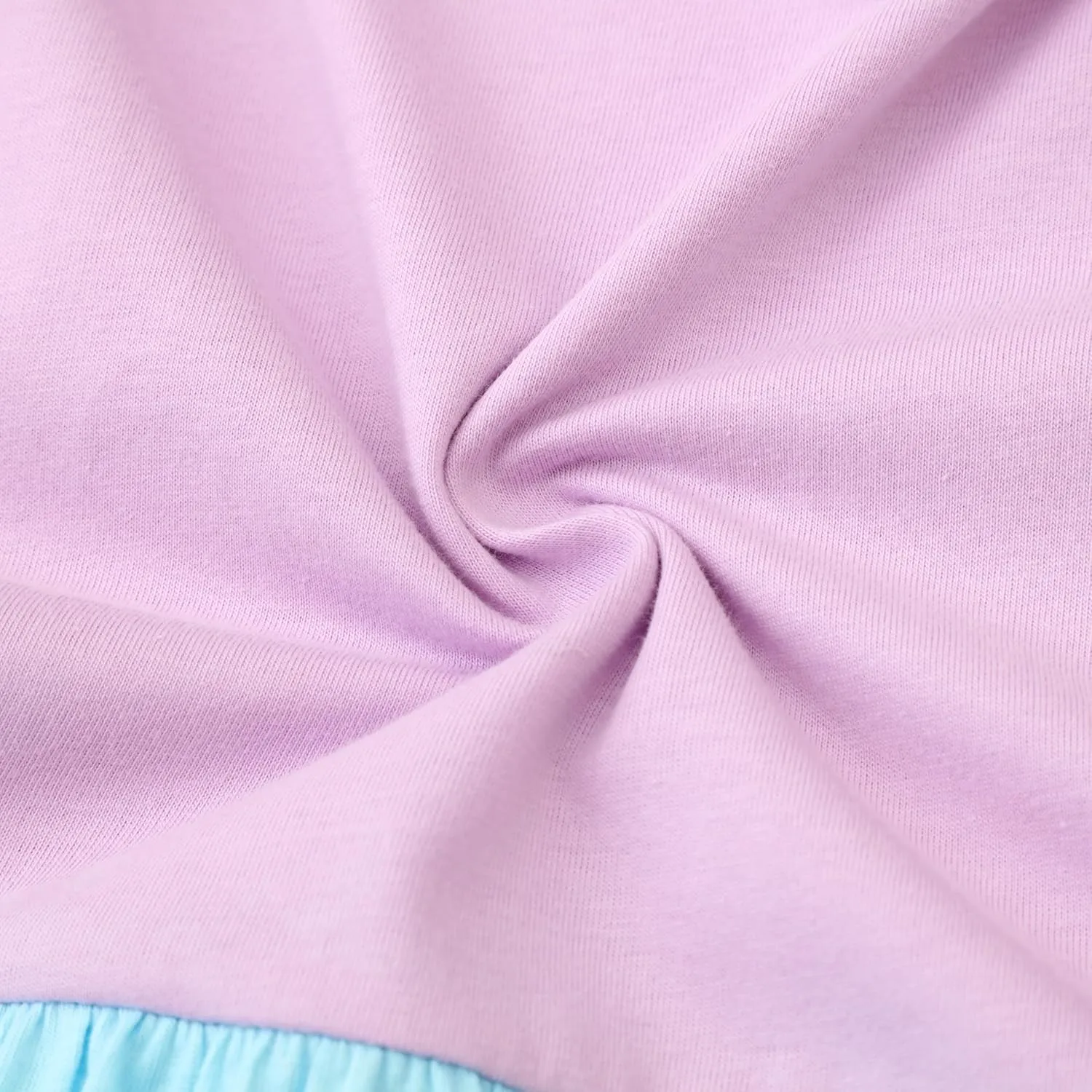 HILEELANG Girl Long Sleeve Dress Ruffle Solid Color Cotton Casual Tiered Pleated Twirly Dress