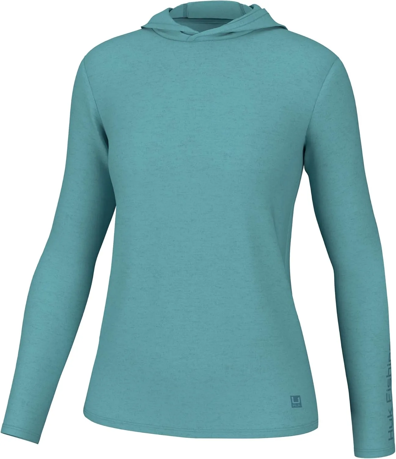 HUK Women's Waypoint Hoodie, Performance Long-Sleeve Shirt