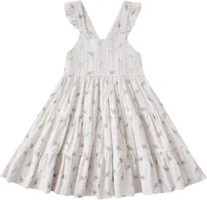 Kids Toddler Baby Girls Dress Ruffle Sleeveless Princess Dress 2024 Summer Beach Sundress