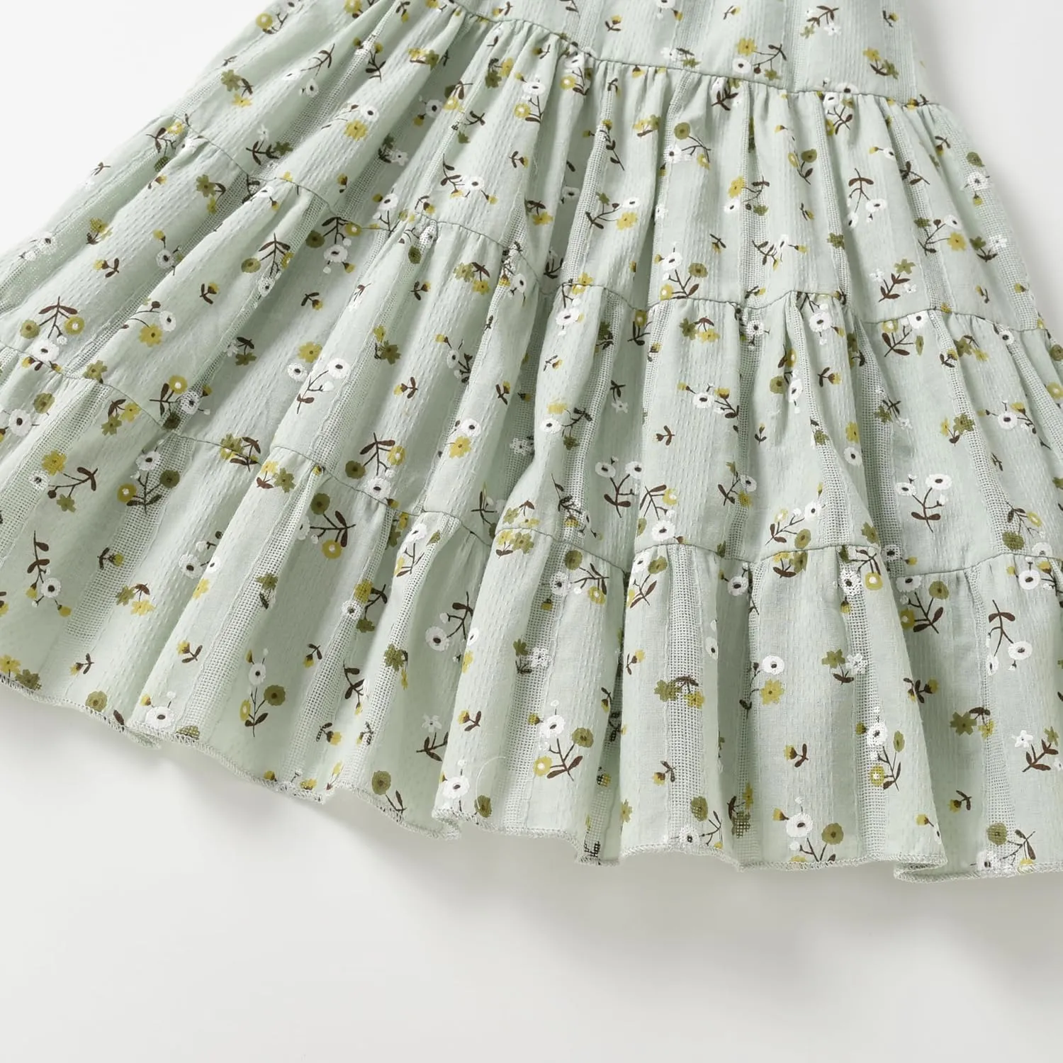 Kids Toddler Baby Girls Dress Ruffle Sleeveless Princess Dress 2024 Summer Beach Sundress