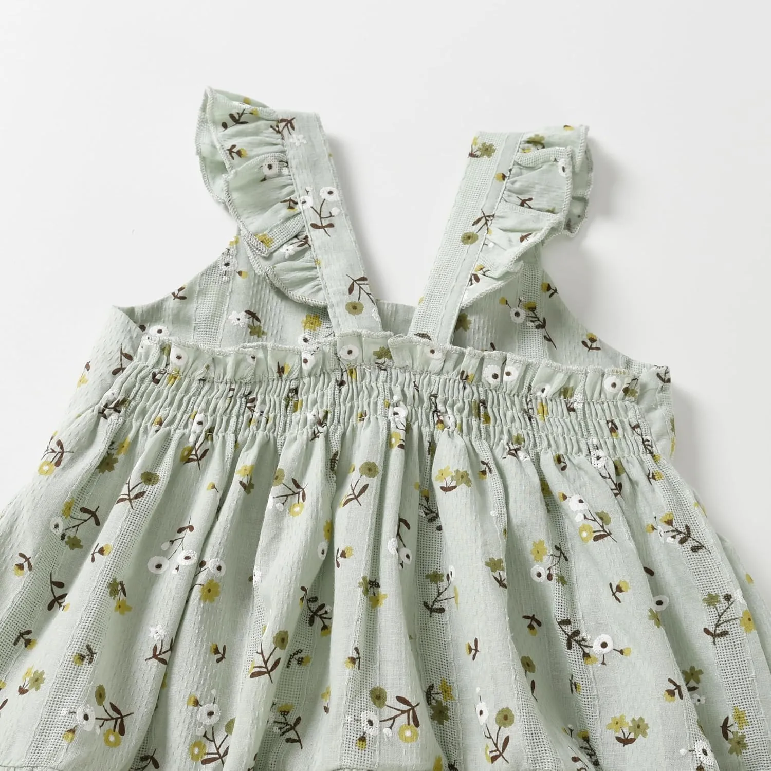 Kids Toddler Baby Girls Dress Ruffle Sleeveless Princess Dress 2024 Summer Beach Sundress