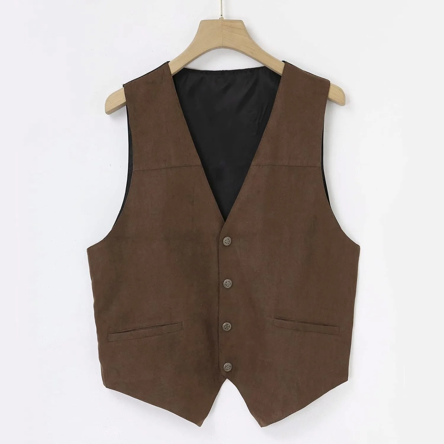 LCMTWX Fly Fishing Vest 2024 Plaid Print Buckle Sanding Sleeveless T Shirt Vest Mens Vest Formal Mens Casual Vest Mens Mens