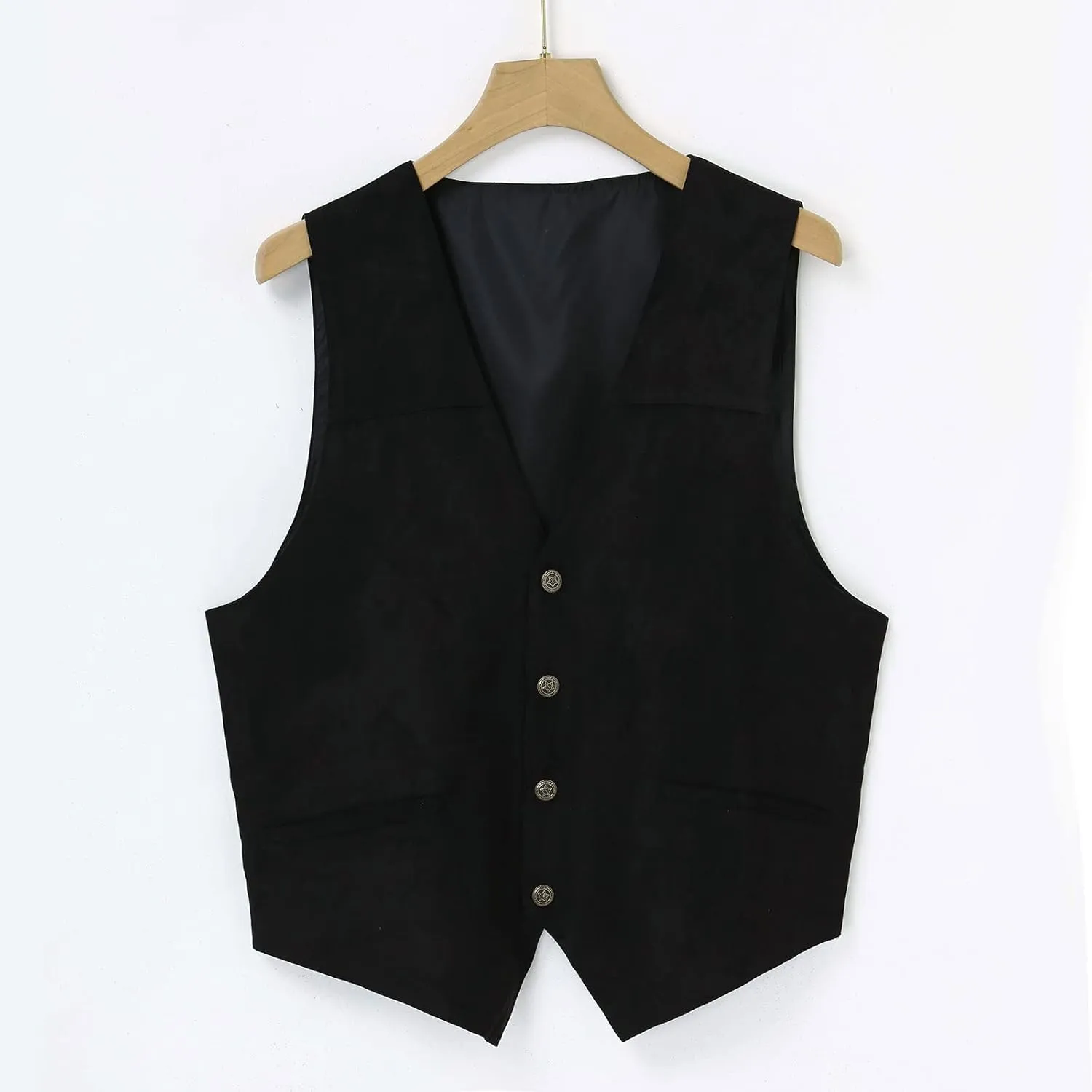 LCMTWX Fly Fishing Vest 2024 Plaid Print Buckle Sanding Sleeveless T Shirt Vest Mens Vest Formal Mens Casual Vest Mens Mens