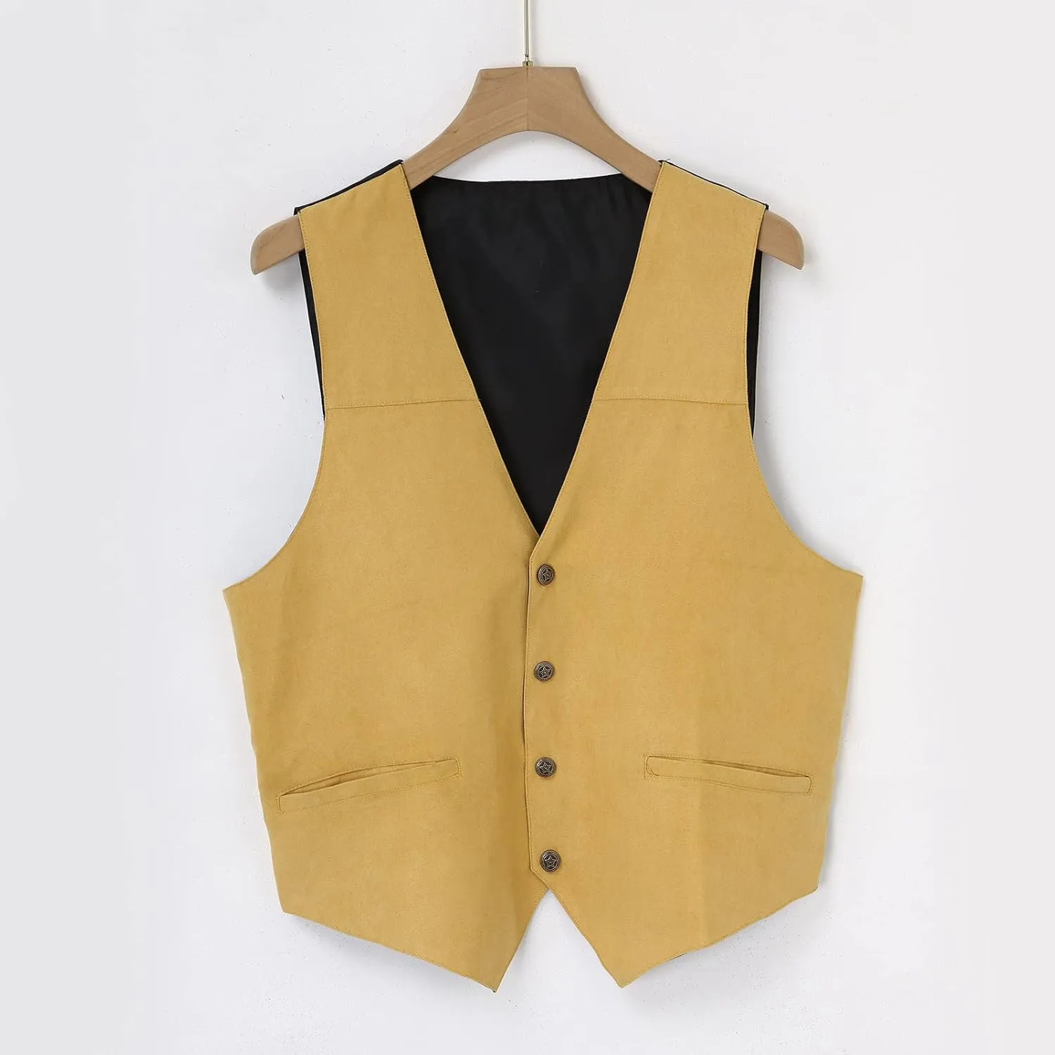 LCMTWX Fly Fishing Vest 2024 Plaid Print Buckle Sanding Sleeveless T Shirt Vest Mens Vest Formal Mens Casual Vest Mens Mens
