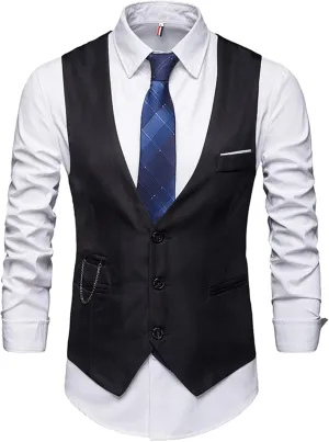 LCMTWX Mens Lightweight Vest Plaid Print Buckle Sanding Sleeveless T Shirt Vest White Vest For Men Black Powder Mens