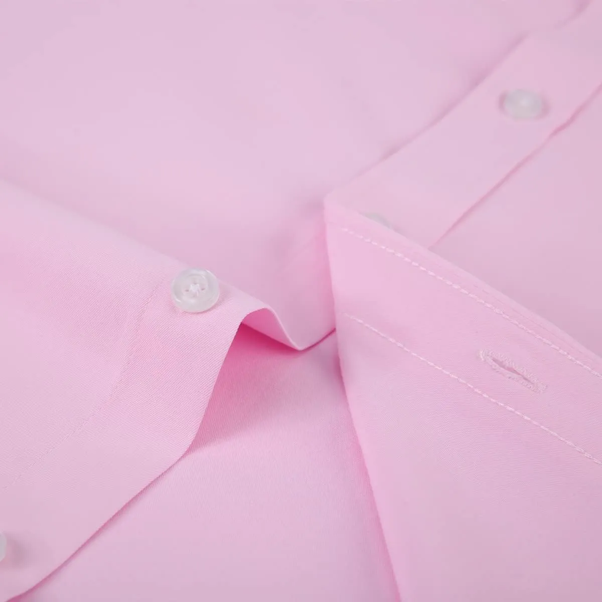 Long Sleeve Dress Shirts for Men - Regular-Fit Casual Button-Down Shirt with Pockets
