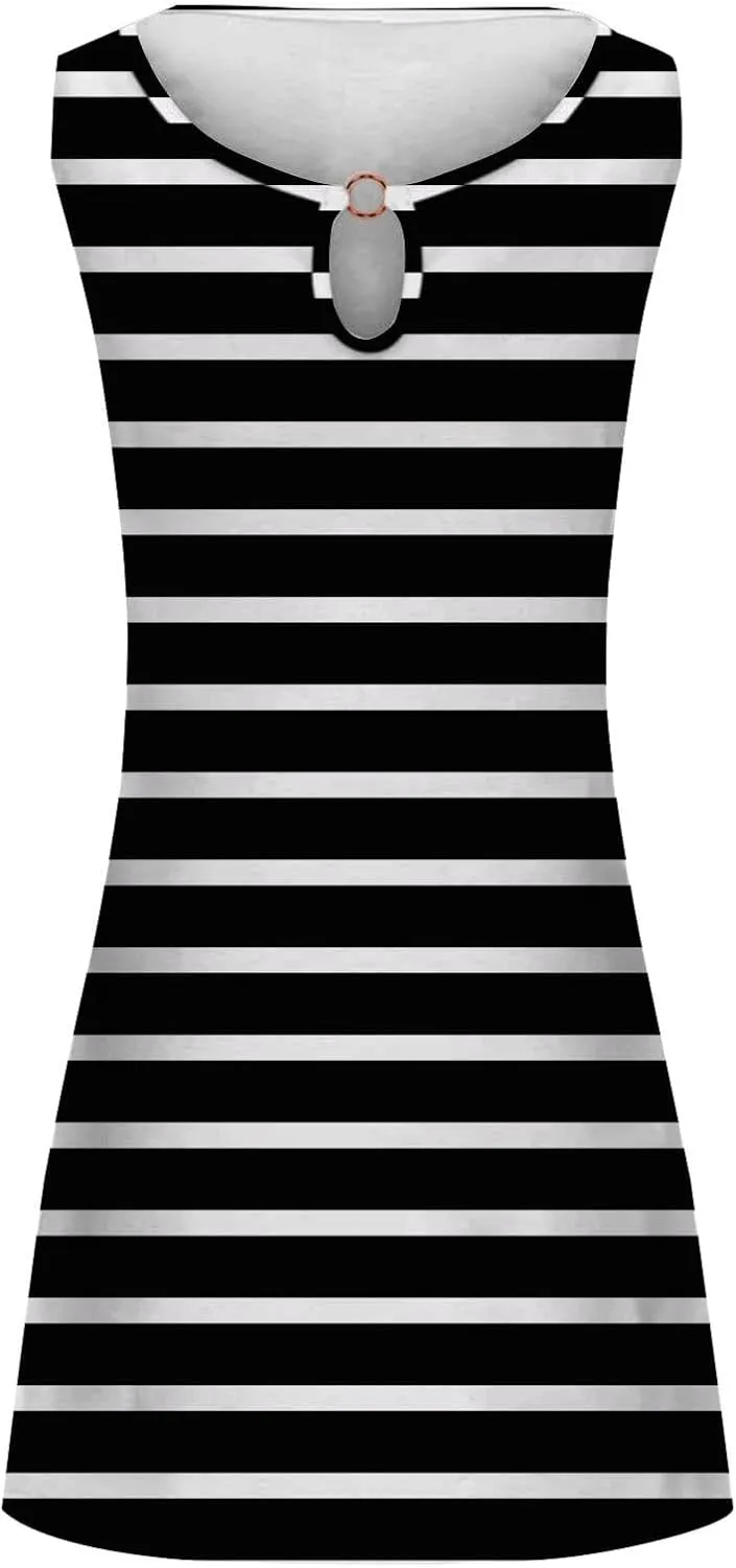 Loose Split Maxi Dresses with Pockets Sun Dresses for Women 2025 Vacation Beach Casual Summer Sundresses Sleeveless