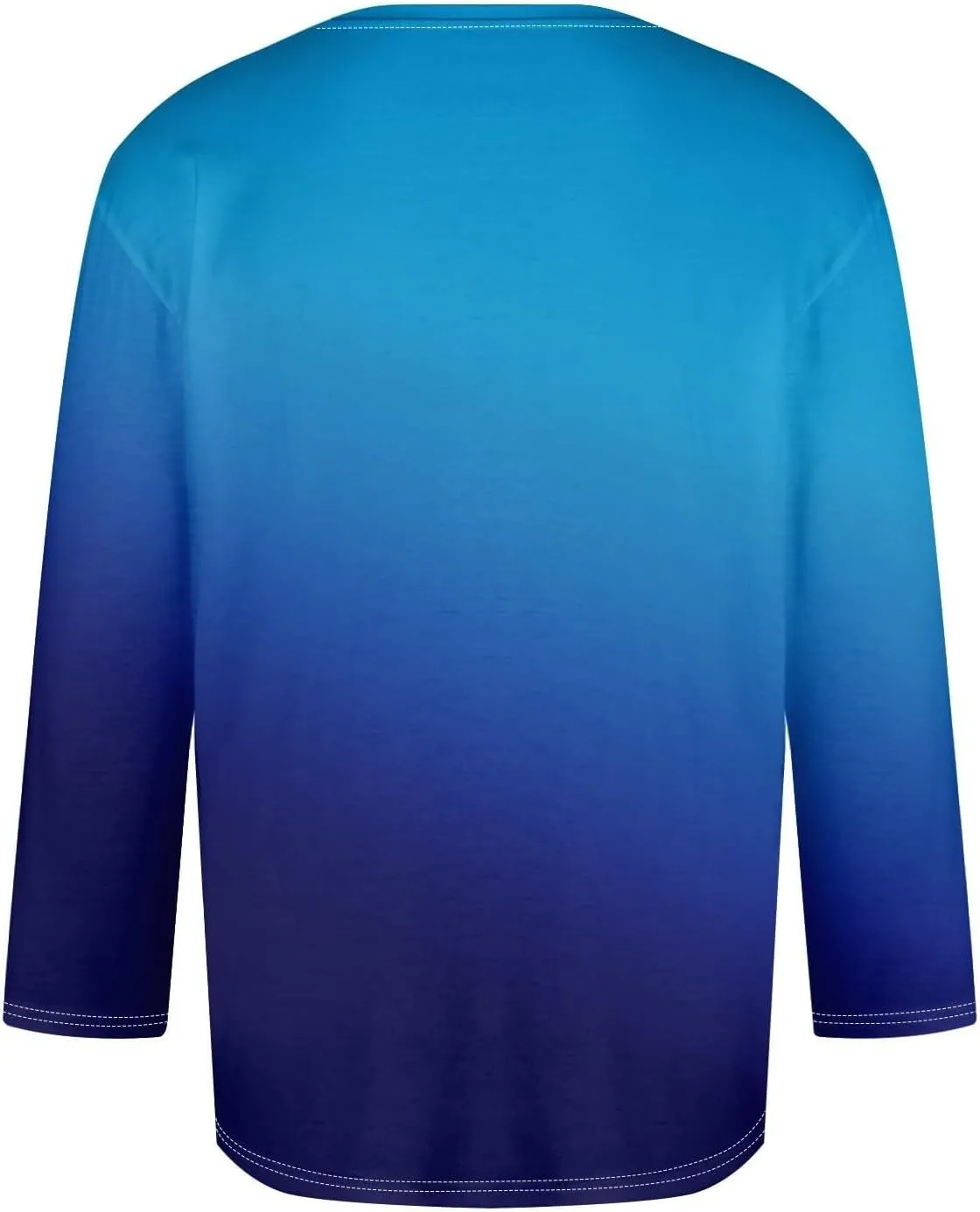 Men's 3/4 Sleeve Casual Raglan Jersey Baseball Tee Shirt Big and Tall Moiture Wicking Slim Fit T-Shirt Henley Shirts