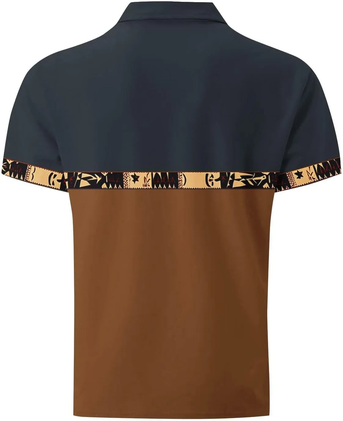Men's Linen Short Sleeve Tees, Summer Cool Breathable Button Down Shirts Loose Casual Hawaiian Beach Vacation Clothes