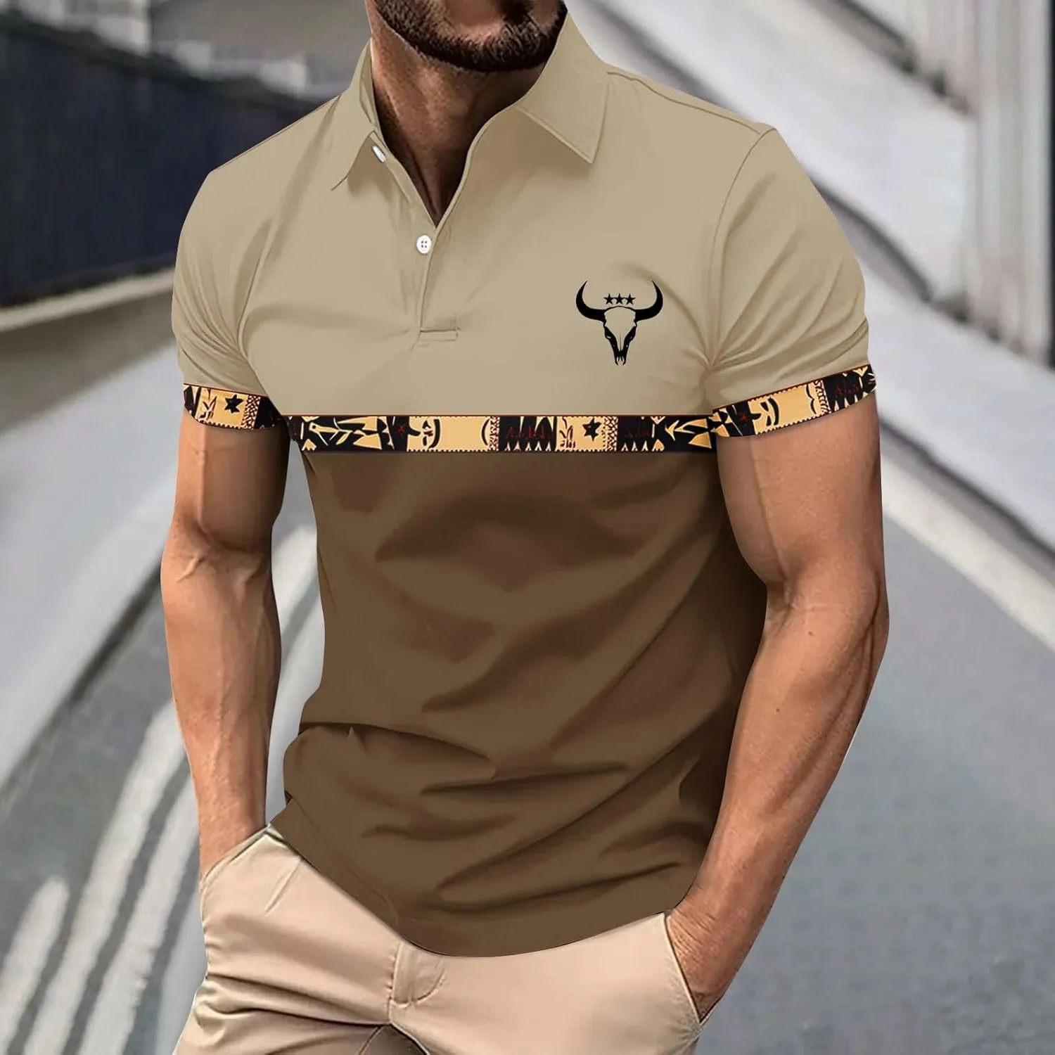 Men's Linen Short Sleeve Tees, Summer Cool Breathable Button Down Shirts Loose Casual Hawaiian Beach Vacation Clothes