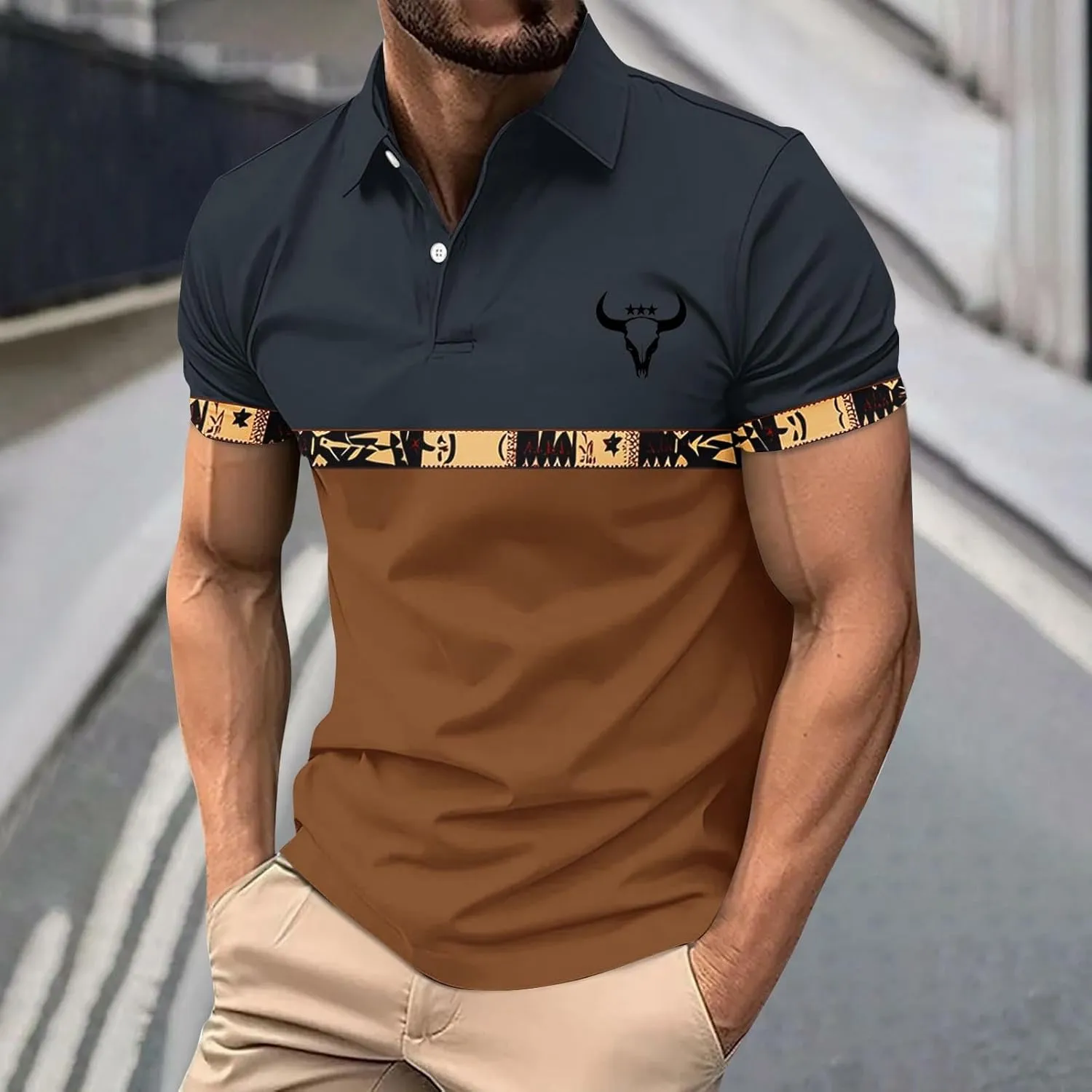 Men's Linen Short Sleeve Tees, Summer Cool Breathable Button Down Shirts Loose Casual Hawaiian Beach Vacation Clothes
